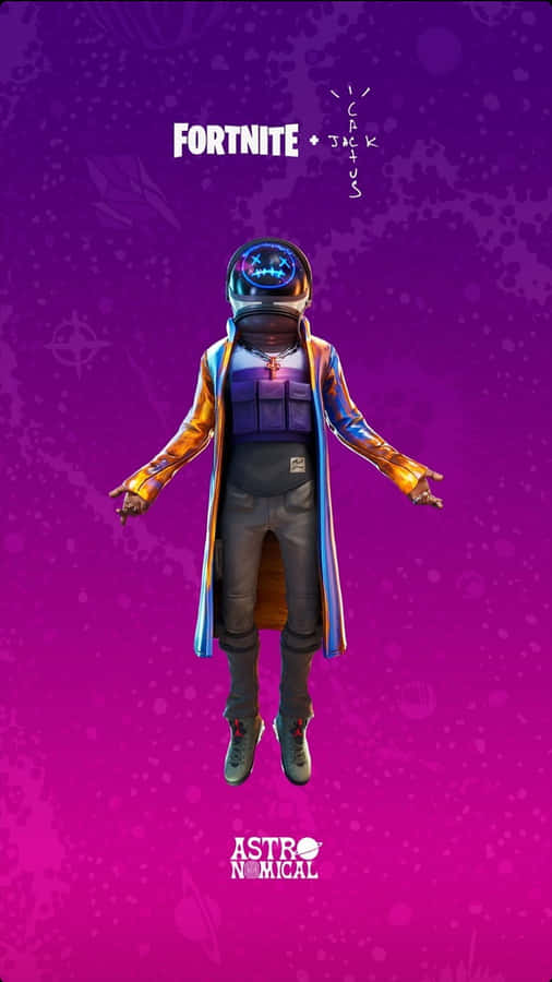 Join Astro Jack On A Daring Space Adventure! Wallpaper