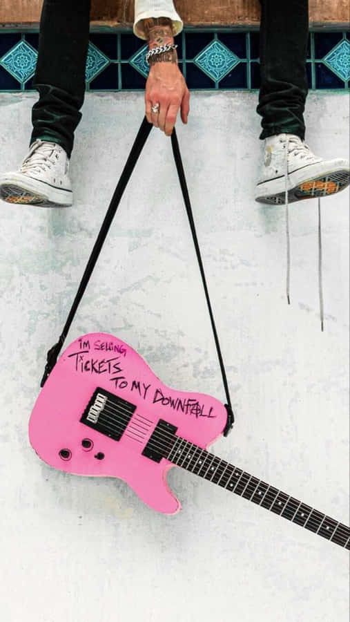 Join Machine Gun Kelly On His Tickets To My Downfall Tour Wallpaper