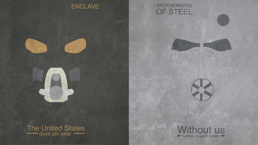 Join The Fallout Enclave And Command The Power Of Atom! Wallpaper