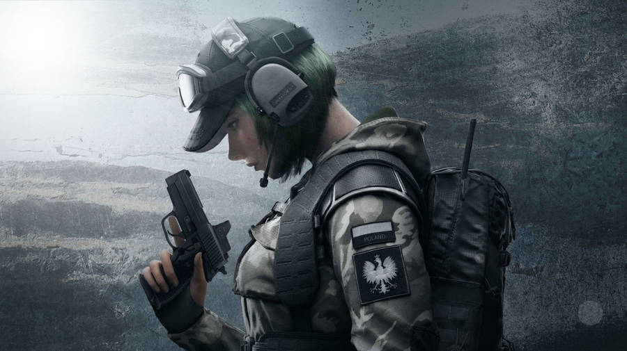 Join The Fight With Rainbow Six Siege Operator Ella Wallpaper