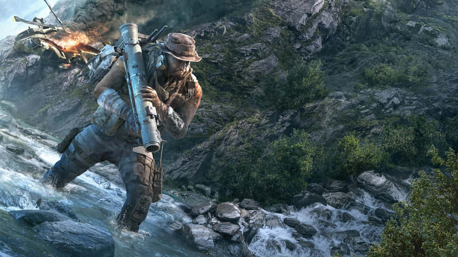 Join The Ghosts And Take On The Toughest Missions Wallpaper