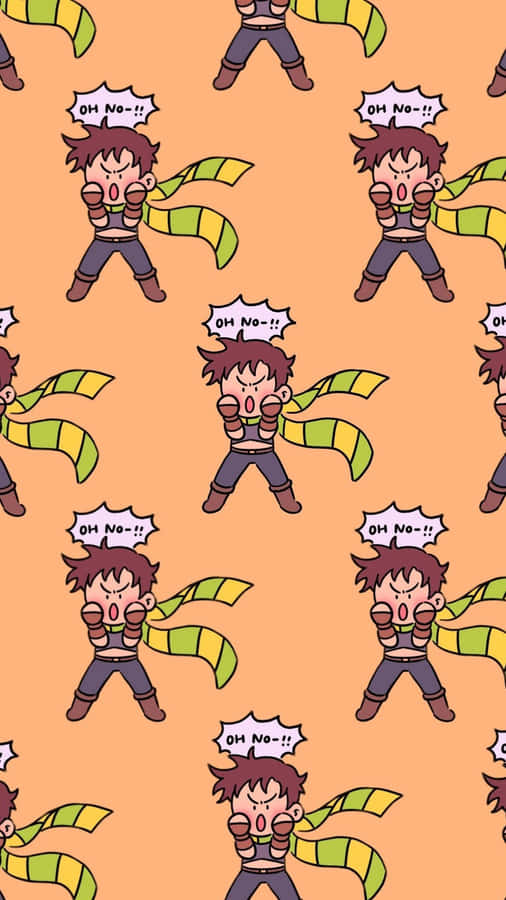 Jojos Bizarre Adventure Iphone Joseph Joestar Doodle Wallpaper