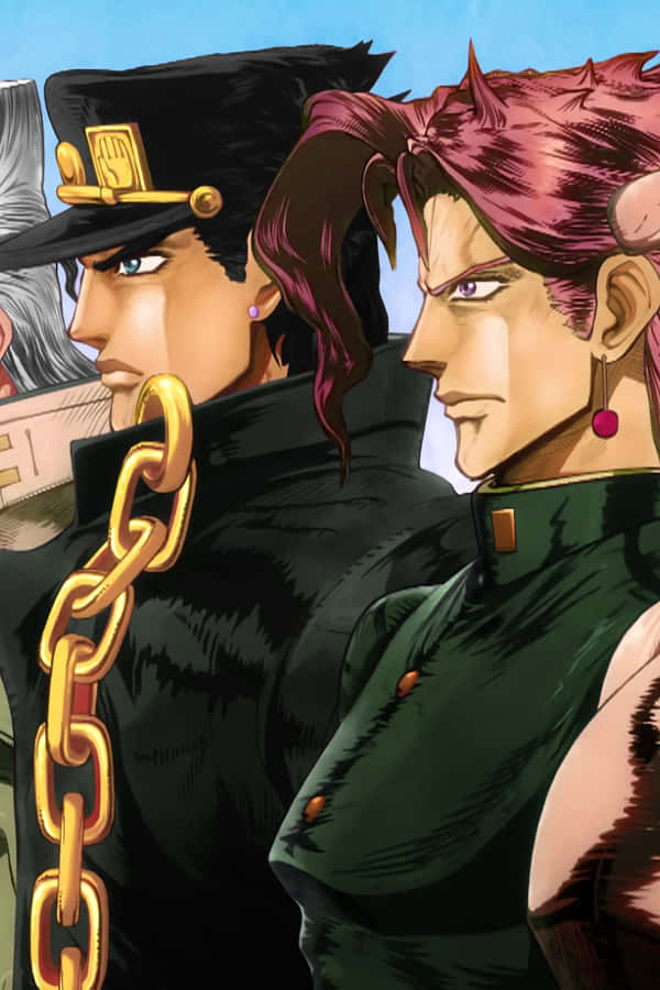Jojos Bizarre Adventure Iphone Stardust Crusaders Opening Wallpaper