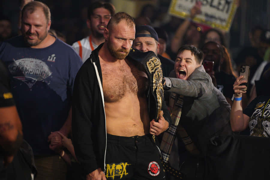 Jon Moxley Aew Fighter Wallpaper