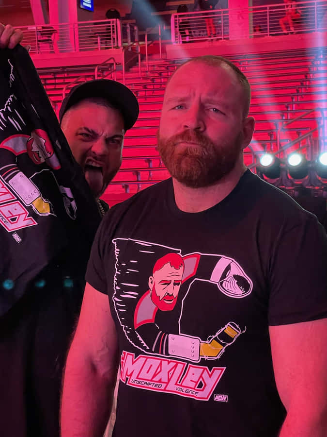 Jon Moxley Casual Attire Wallpaper