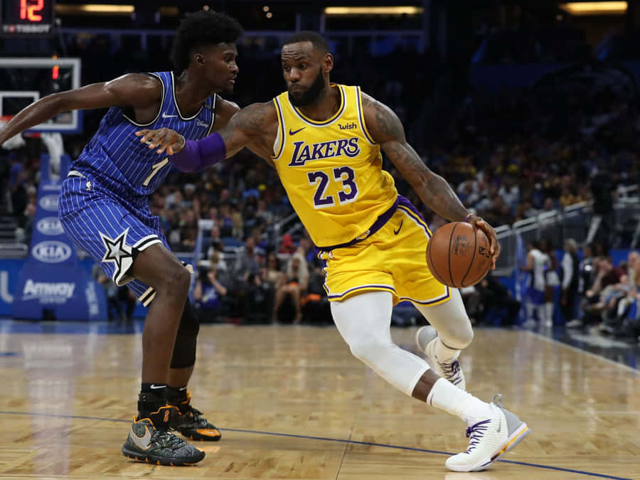 Jonathan Isaac & Lebron James Wallpaper