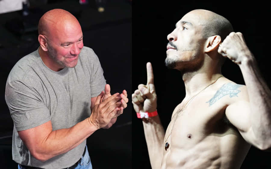 José Aldo Dana White Standing Ovation Wallpaper