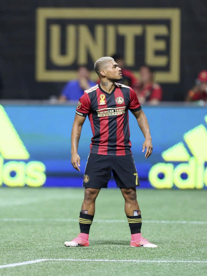 Josef Martinez - Venezuelan Striker In Mastery Action Wallpaper