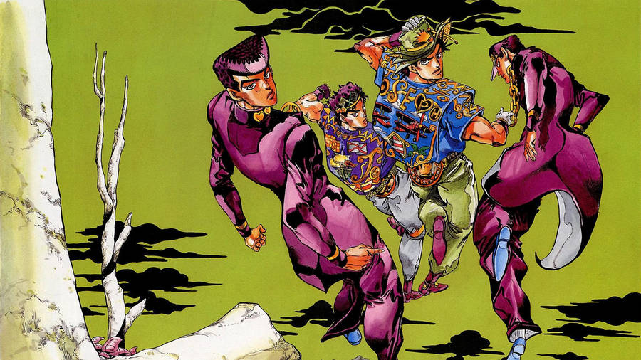 Jotaro Kujo, The Protagonist Of The Popular Manga Series 