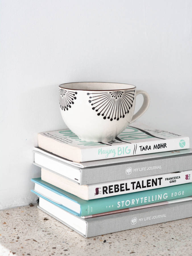 Journals With White Tea Cup Wallpaper