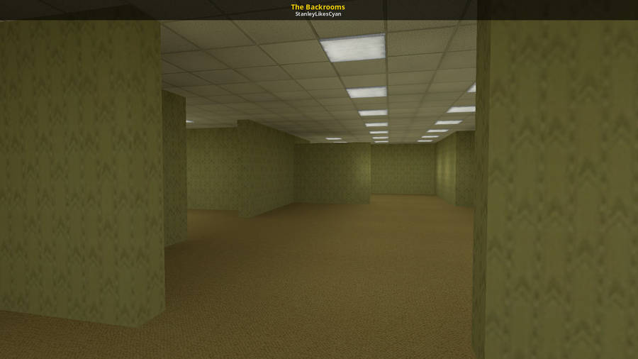 Journey Through The Backrooms Wallpaper