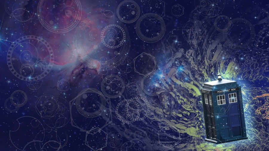 Journey Through Time And Space In The Tardis Wallpaper