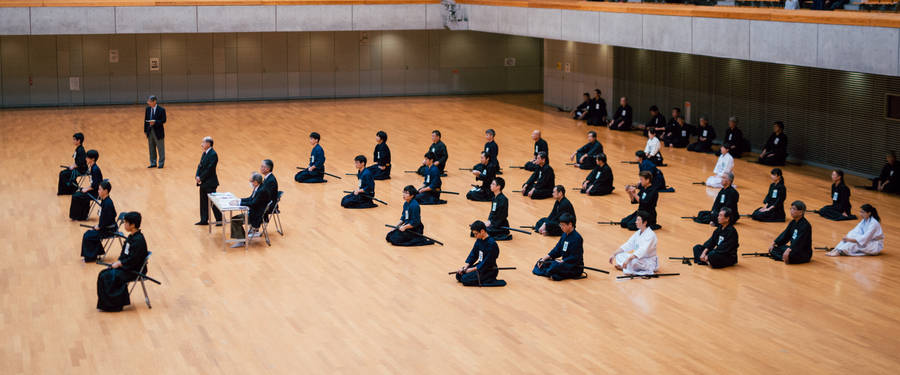 Judo Group Martial Artists Wallpaper