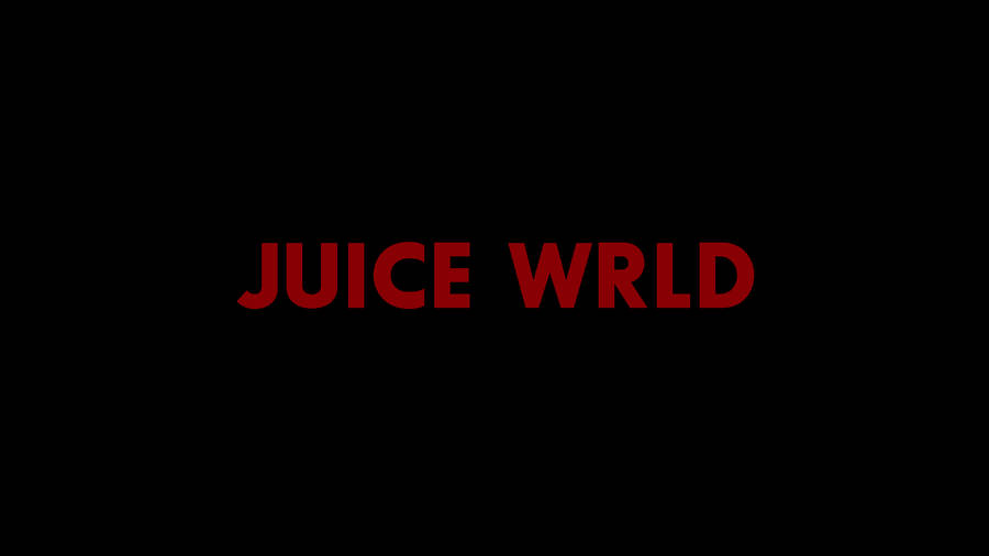 Juice Wrld Desktop Name Wallpaper