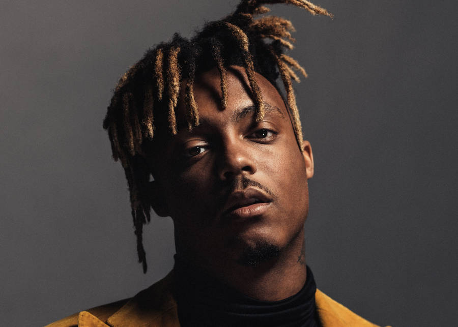 Juice Wrld Desktop Yellow Wallpaper