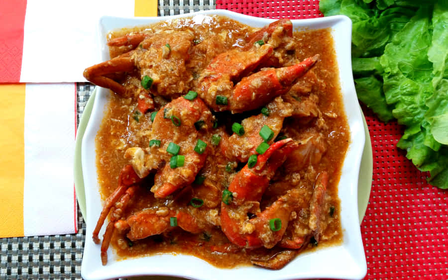 Jumbo Chilli Crab Claws Wallpaper
