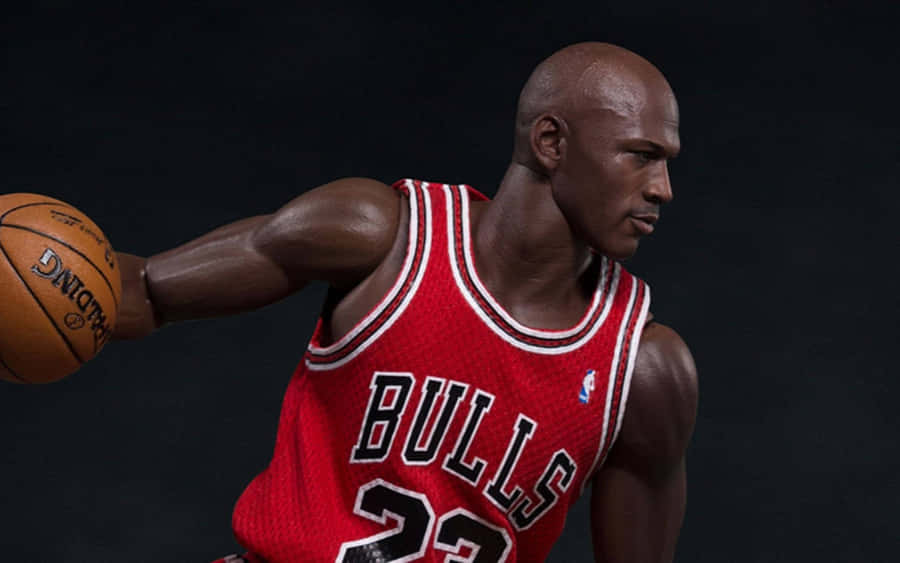 Jump Into Style With The Red Jordan Collection Wallpaper