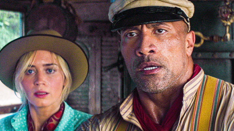 Jungle Cruise Frank And Lily Movie Scene Wallpaper