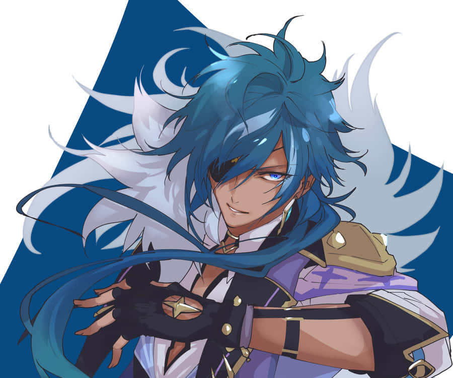 Kaeya Takes The Plunge! Wallpaper