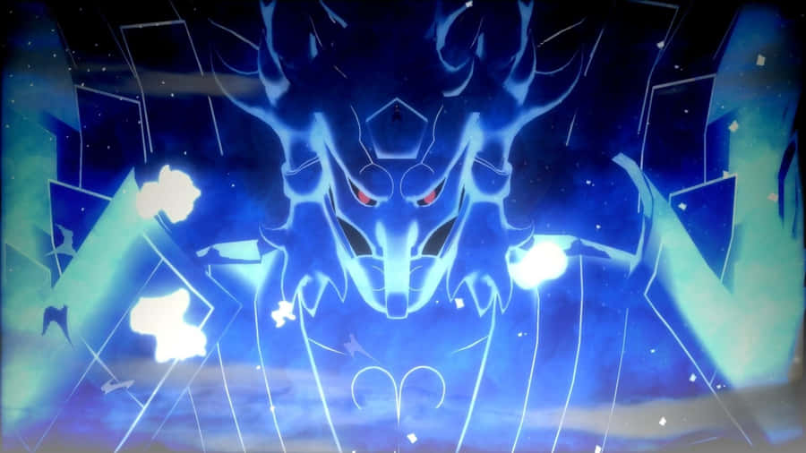 Kakashi Susanoo In All Its Glory Wallpaper