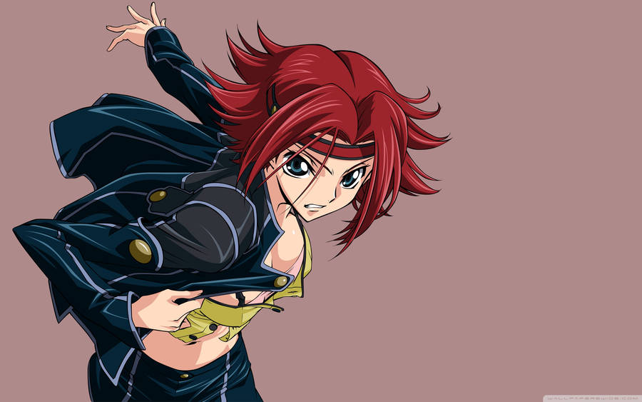 Kallen Stadtfeld From Code Geass Wallpaper