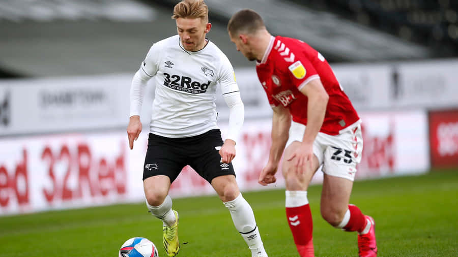 Kamil Jozwiak Derby County Vs Nottingham Forest Wallpaper