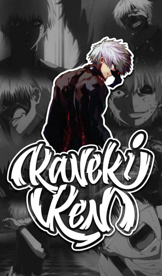 Kaneki Sad Fan Artwork In Black Wallpaper