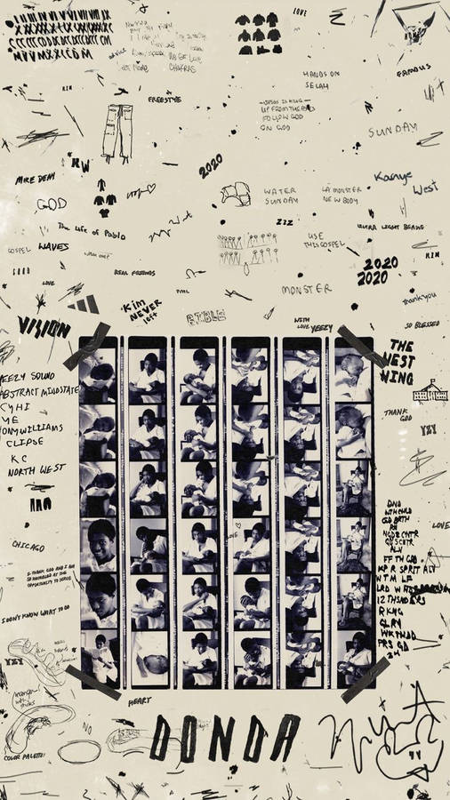 Kanye West Album Cover Donda Wallpaper