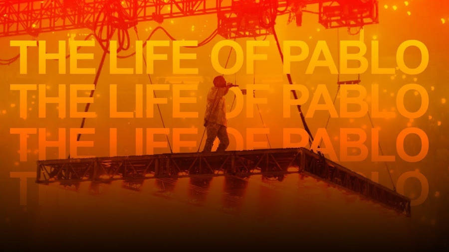 Kanye West Saint Pablo Album Name Wallpaper