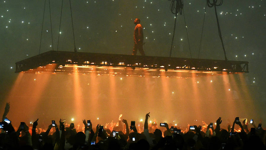 Kanye West Saint Pablo Phone Photos Wallpaper