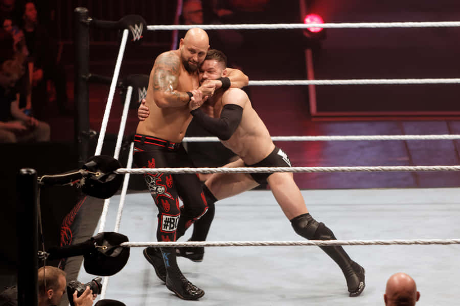 Karl Anderson Front Chinlock Wallpaper
