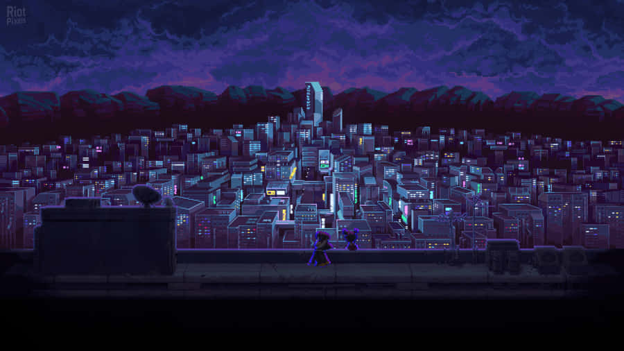 Katana Zero - Hack & Slash Game With A Cinematic Retro Vibe Wallpaper