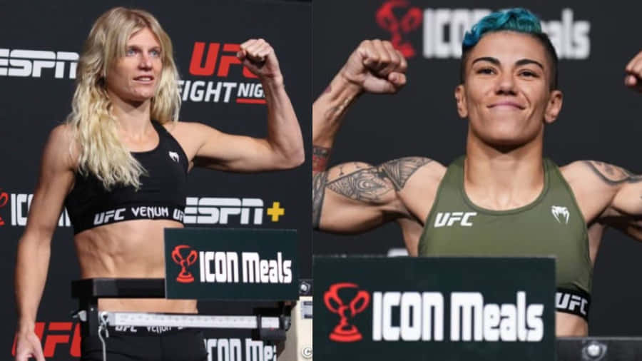 Katlyn Chookagian And Jessica Andrade Wallpaper