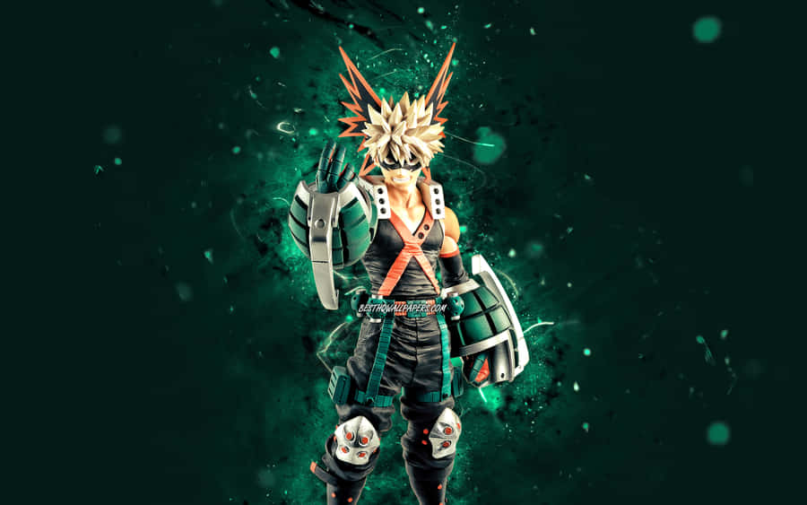 Katsuki Bakugo Hero Costume4 K Wallpaper Wallpaper