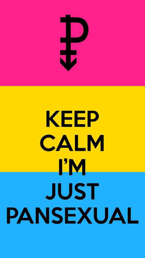 Keep Calm Pan Flag Illustration Wallpaper