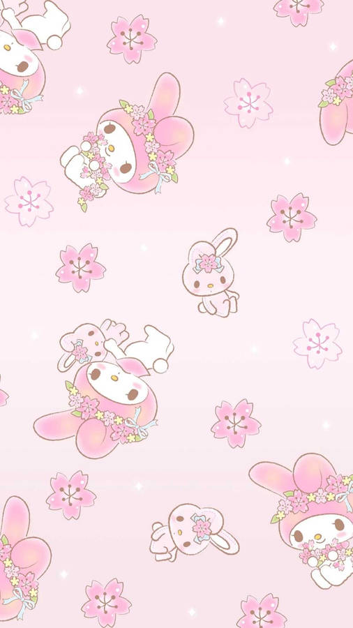 Keep Smiling With Cute Sanrio Wallpaper