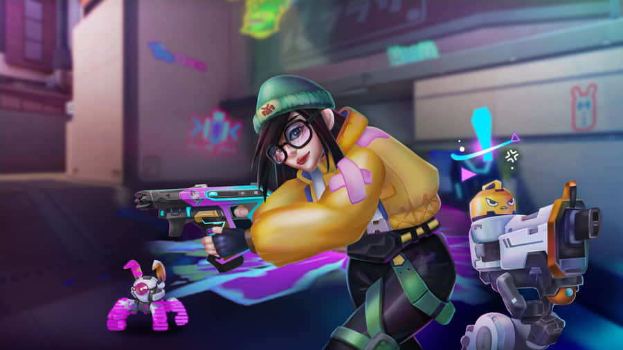 Keep Your Enemies On Their Toes With Killjoy Wallpaper