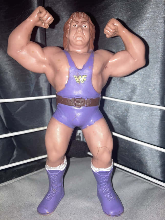 Ken Patera, The Iconic Vintage Wrestling Action Figure Wallpaper
