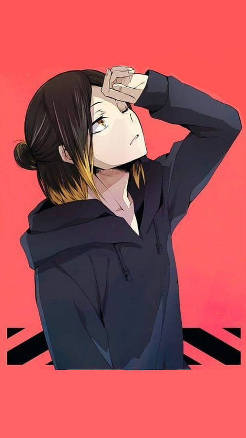Kenma Kozume Black Hair Wallpaper