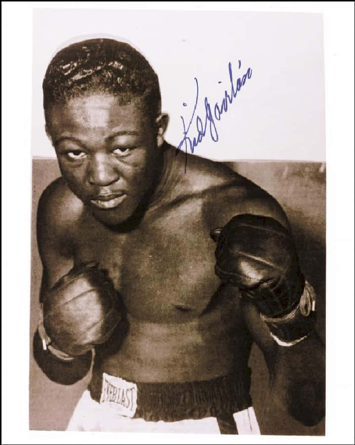 Kid Gavilan Blue Sign Close Up Wallpaper