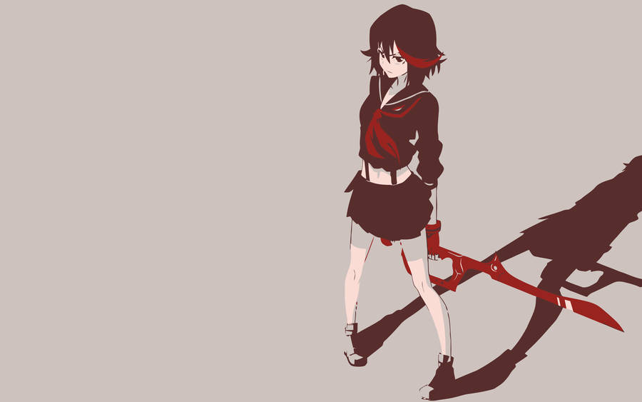 Kill La Kill Ryuko And Scissor Blade Wallpaper