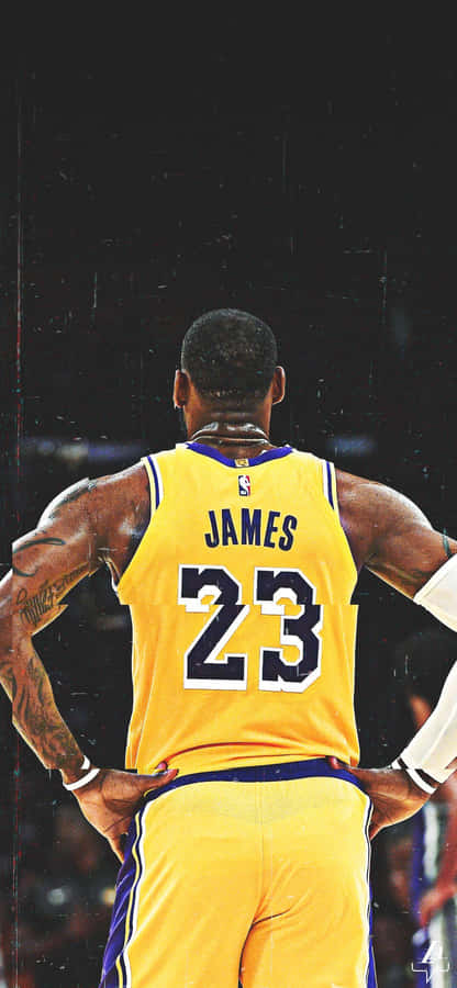 King Lebron James—an Icon Who Inspires Greatness Wallpaper