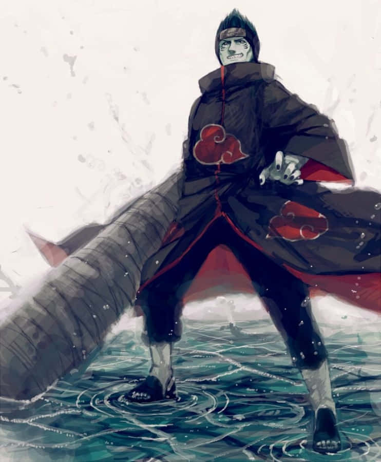 Kisame Water Splash Artwork Wallpaper