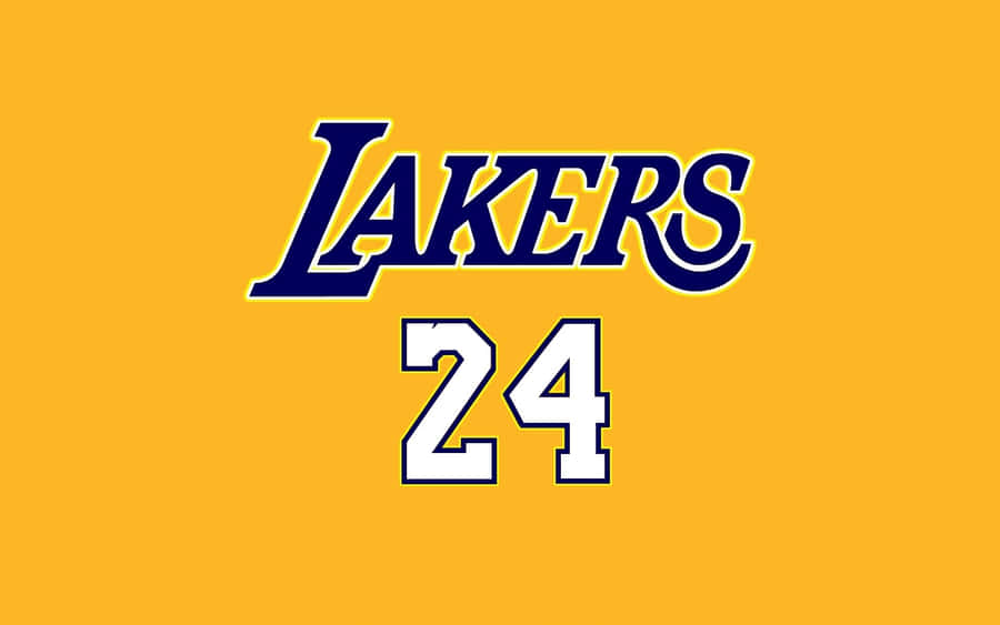 Kobe Bryant 24 Logo Basketball Lakers Wallpaper