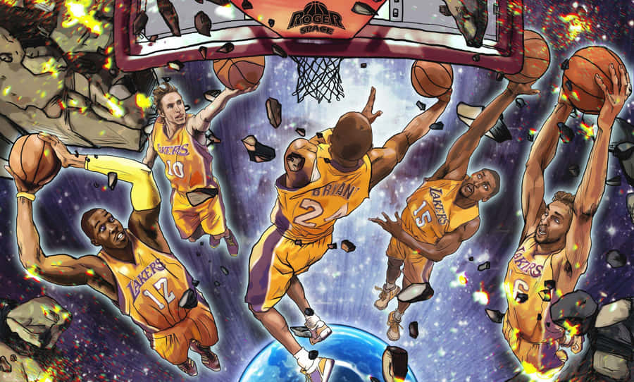 Kobe Bryant - A Legend Forever Wallpaper