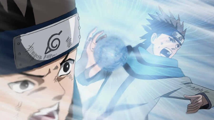 Konohamaru Sarutobi Leading The Charge. Wallpaper