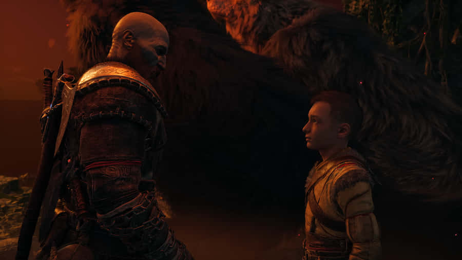 Kratos, The Best-known Character From The God Of War Series, Continues His Journey In The Fifth And Latest Installment Of The Franchise. Wallpaper