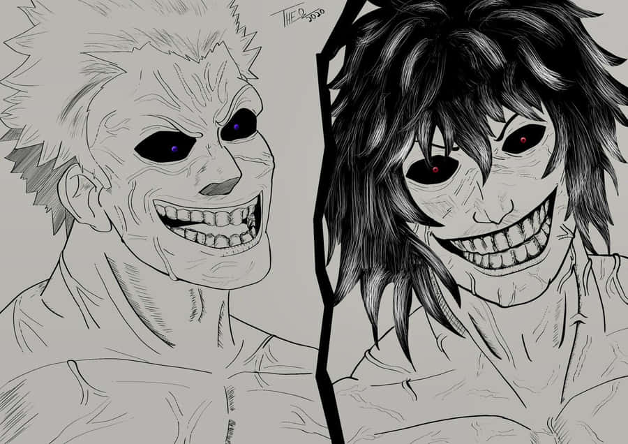 Kure Raian And Ohma Tokita Wallpaper