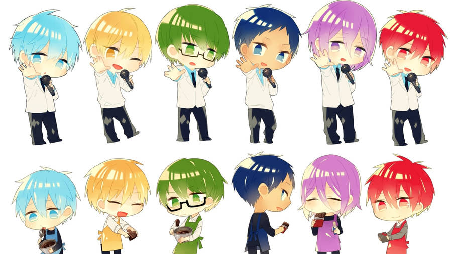 Kuroko No Basket Chibi Art Wallpaper