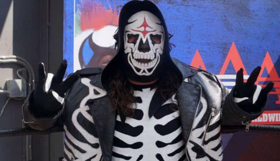 La Parka Wrestler Pose Wallpaper
